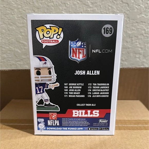 Funko POP! NFL Football Josh Allen Buffalo Bills Figure #169! - Picture 3 of 7
